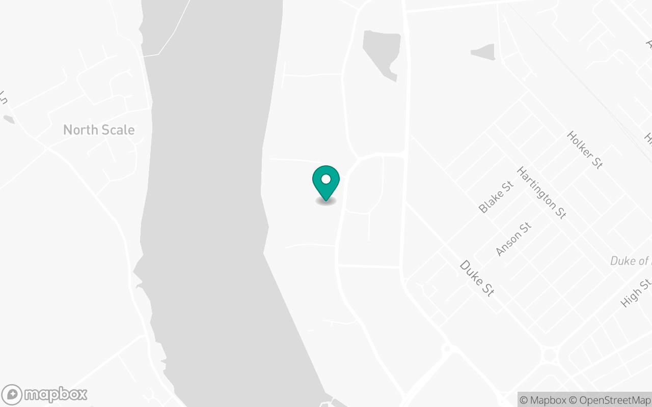 Map showing the location of Barrow In Furness test centre