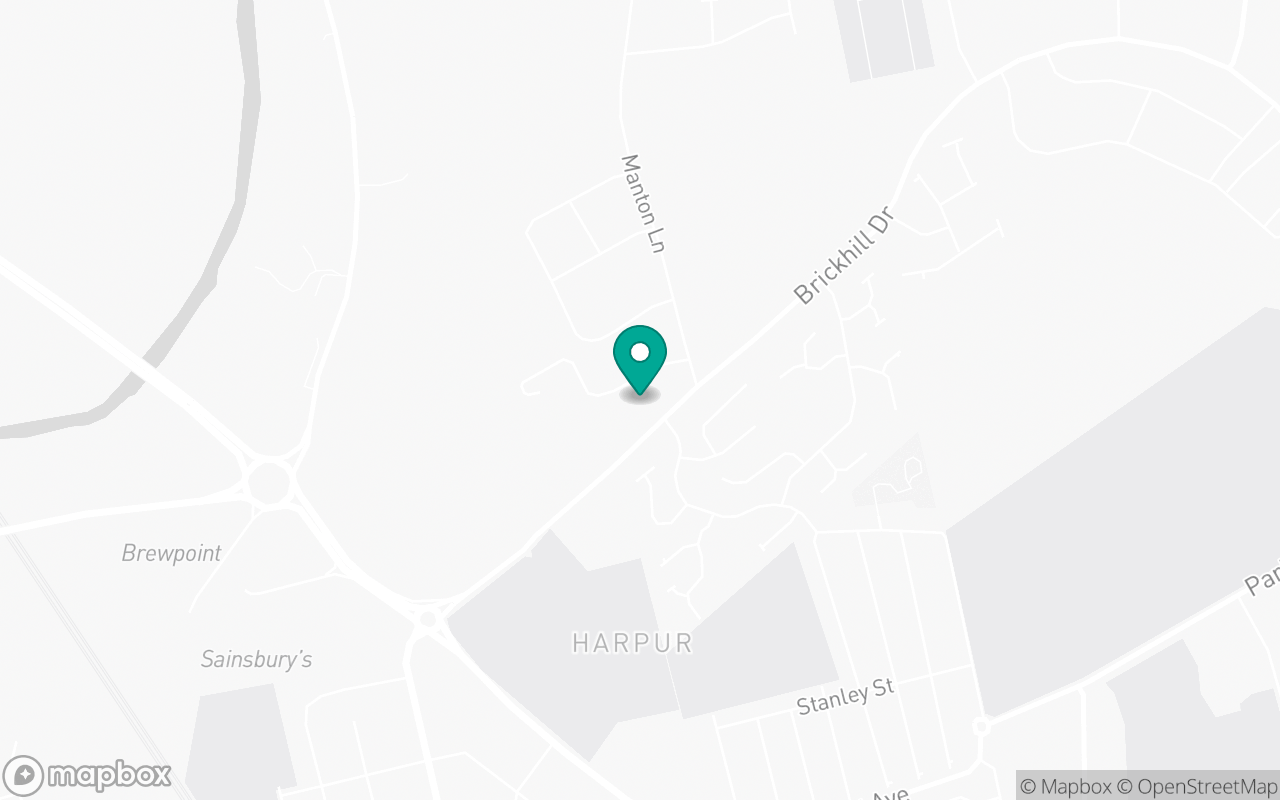 Map showing the location of Bedford test centre
