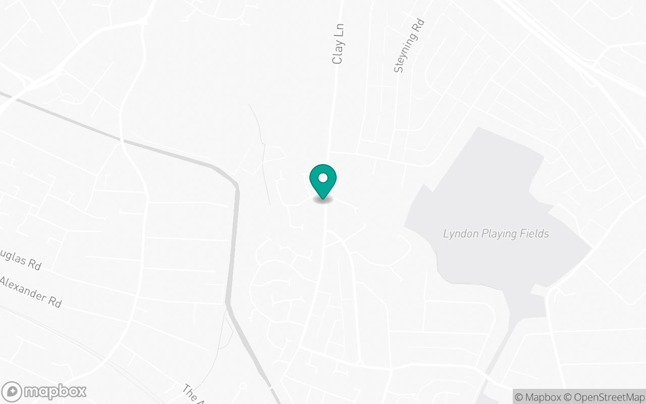 Map showing the location of Birmingham (South Yardley) test centre