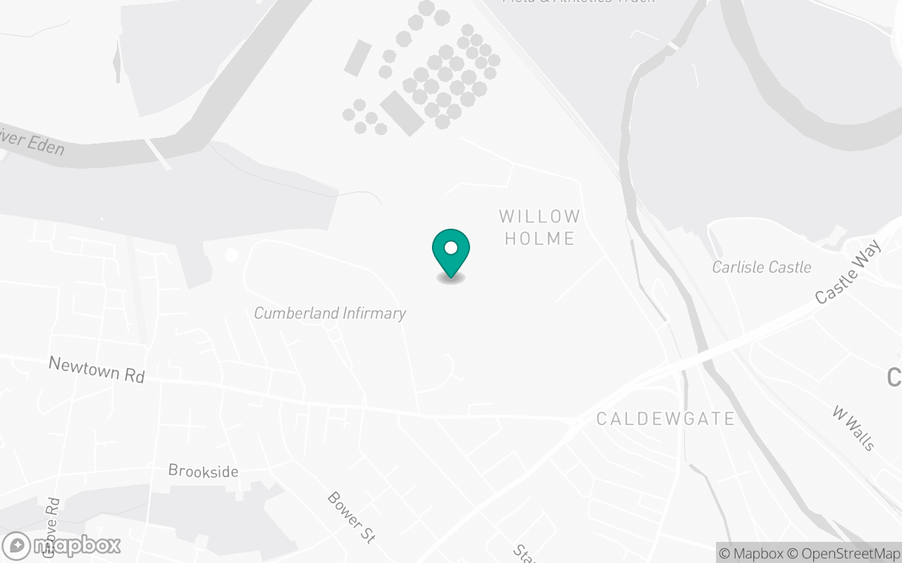 Map showing the location of Carlisle test centre