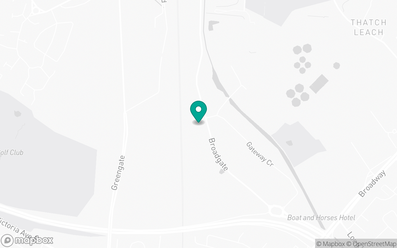 Map showing the location of Chadderton test centre