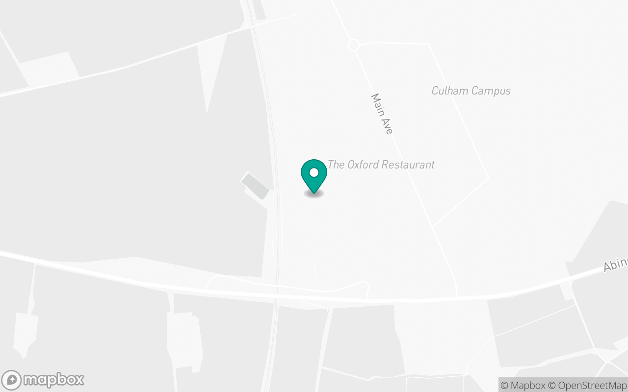 Map showing the location of Culham test centre