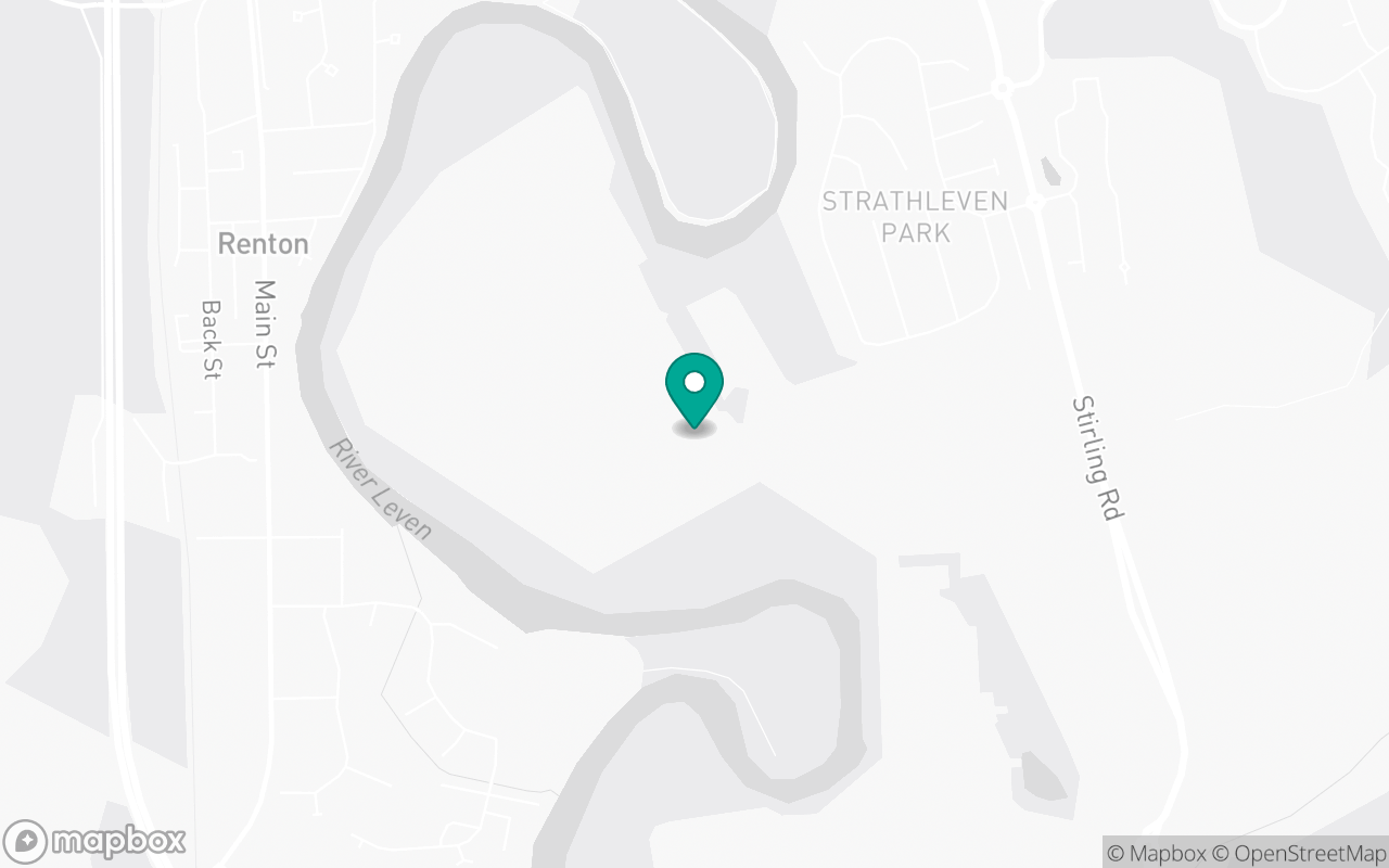 Map showing the location of Dumbarton test centre