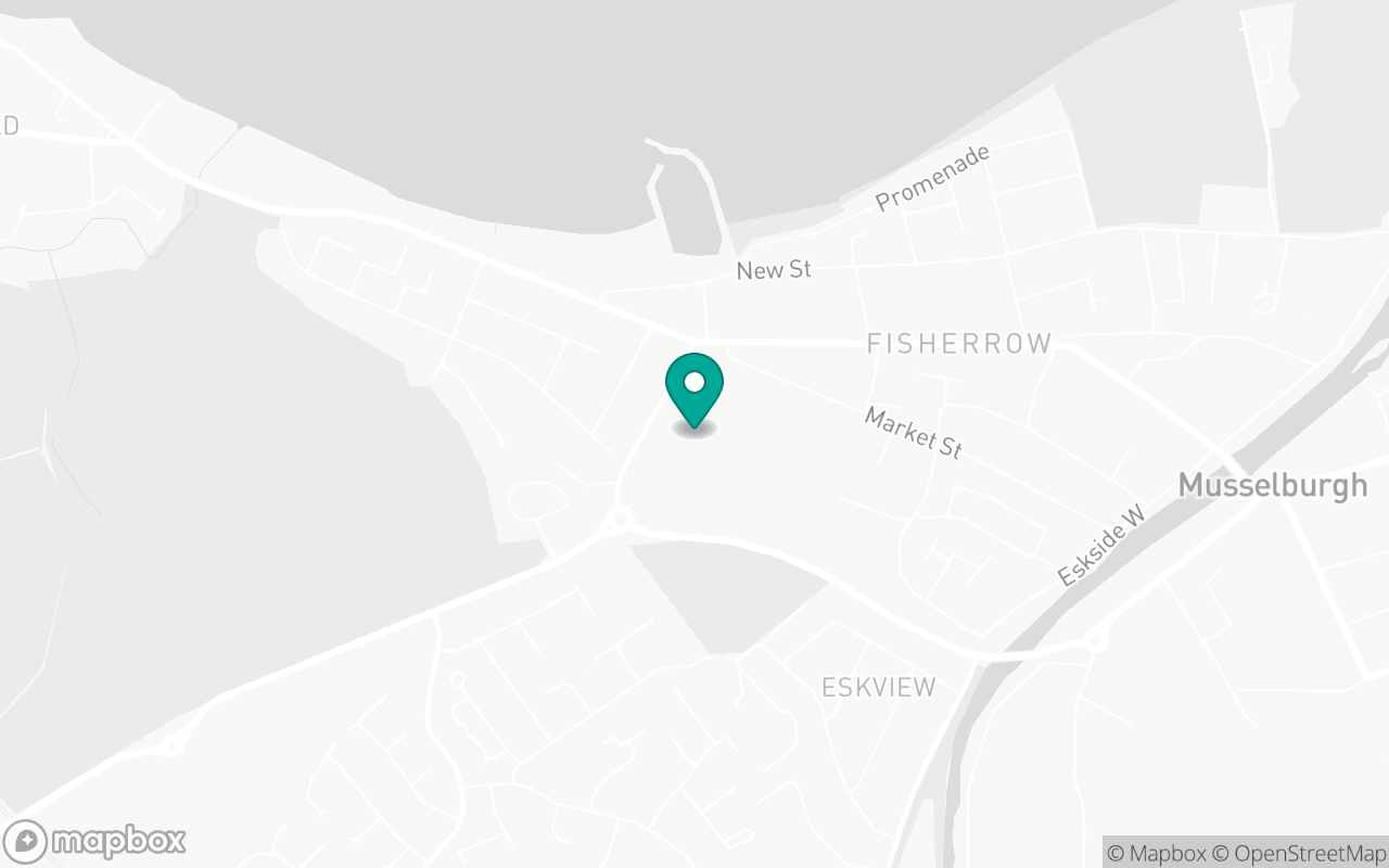 Map showing the location of Edinburgh (Musselburgh) test centre