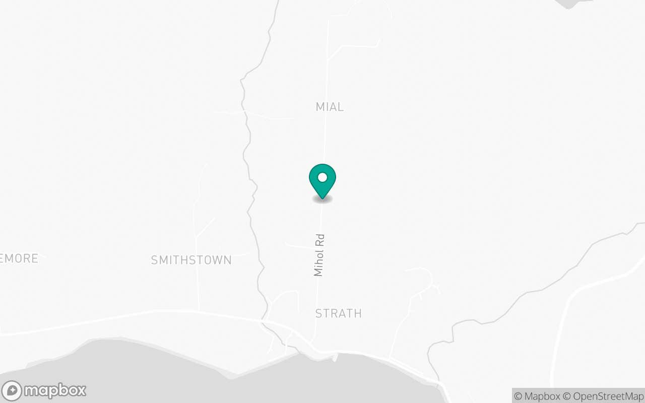 Map showing the location of Gairloch test centre