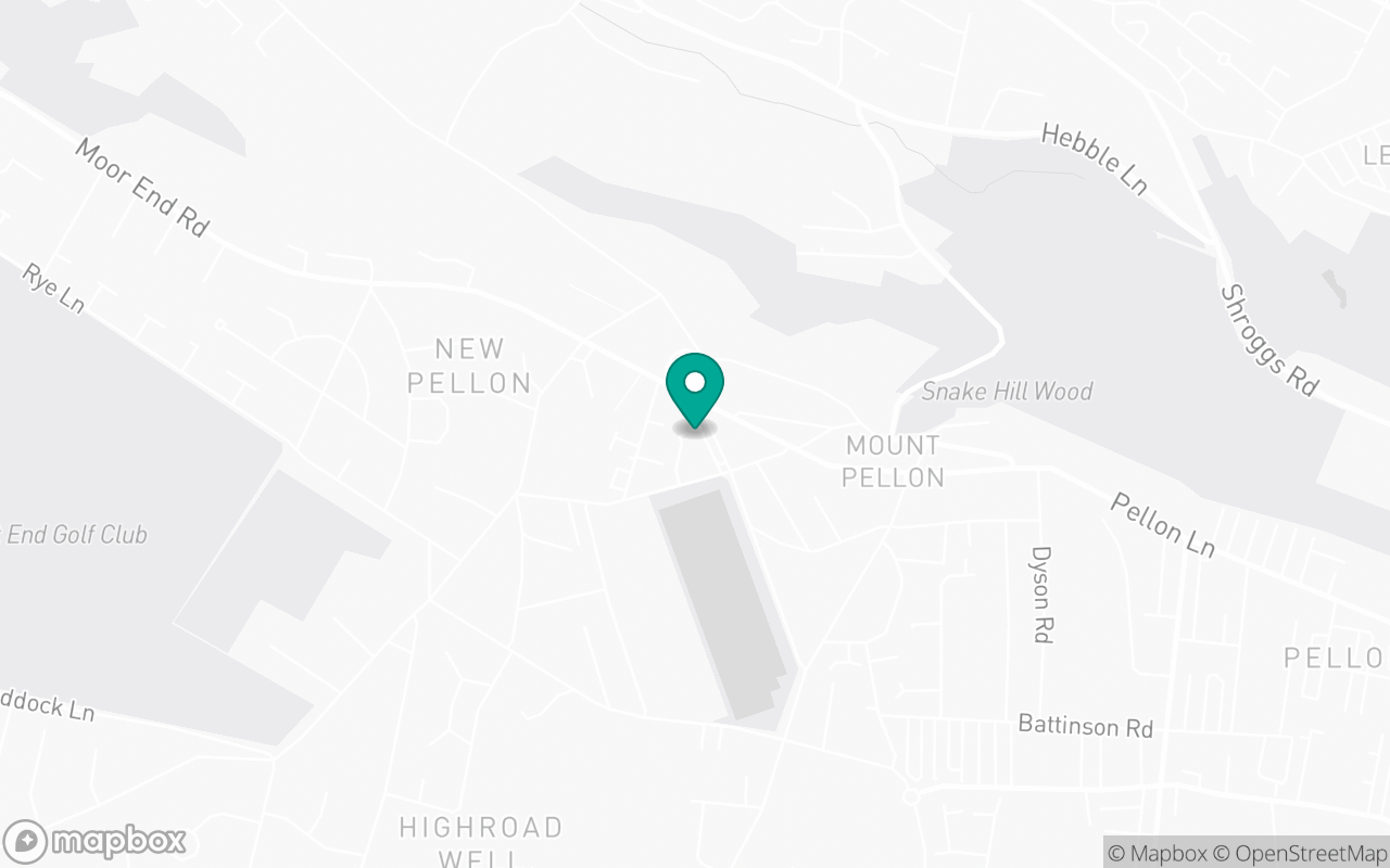 Map showing the location of Halifax test centre