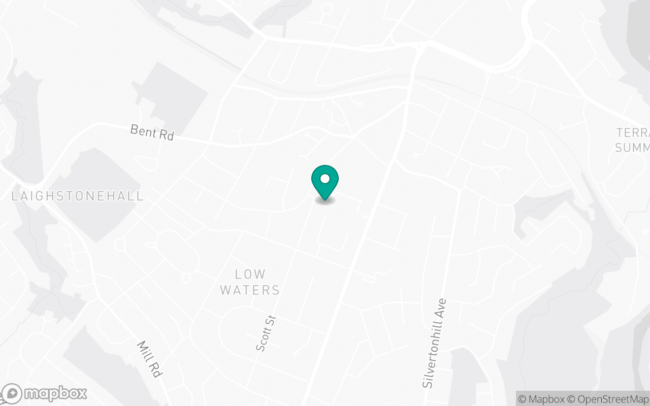 Map showing the location of Hamilton test centre