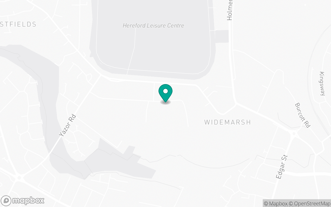 Map showing the location of Herne Bay test centre