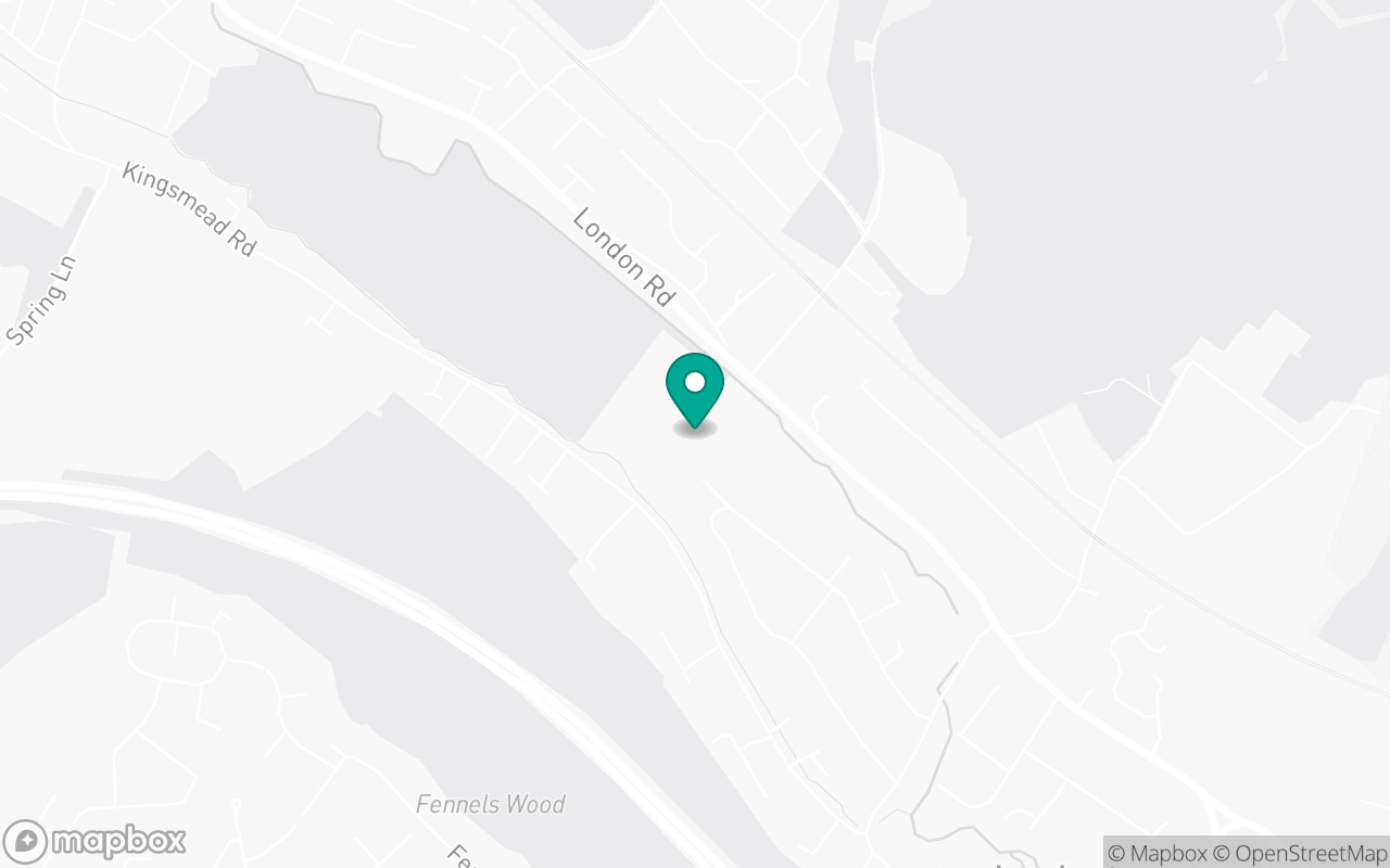 Map showing the location of High Wycombe test centre