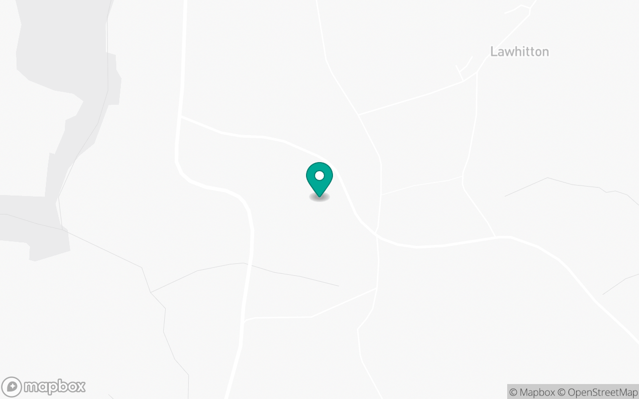 Map showing the location of Launceston test centre
