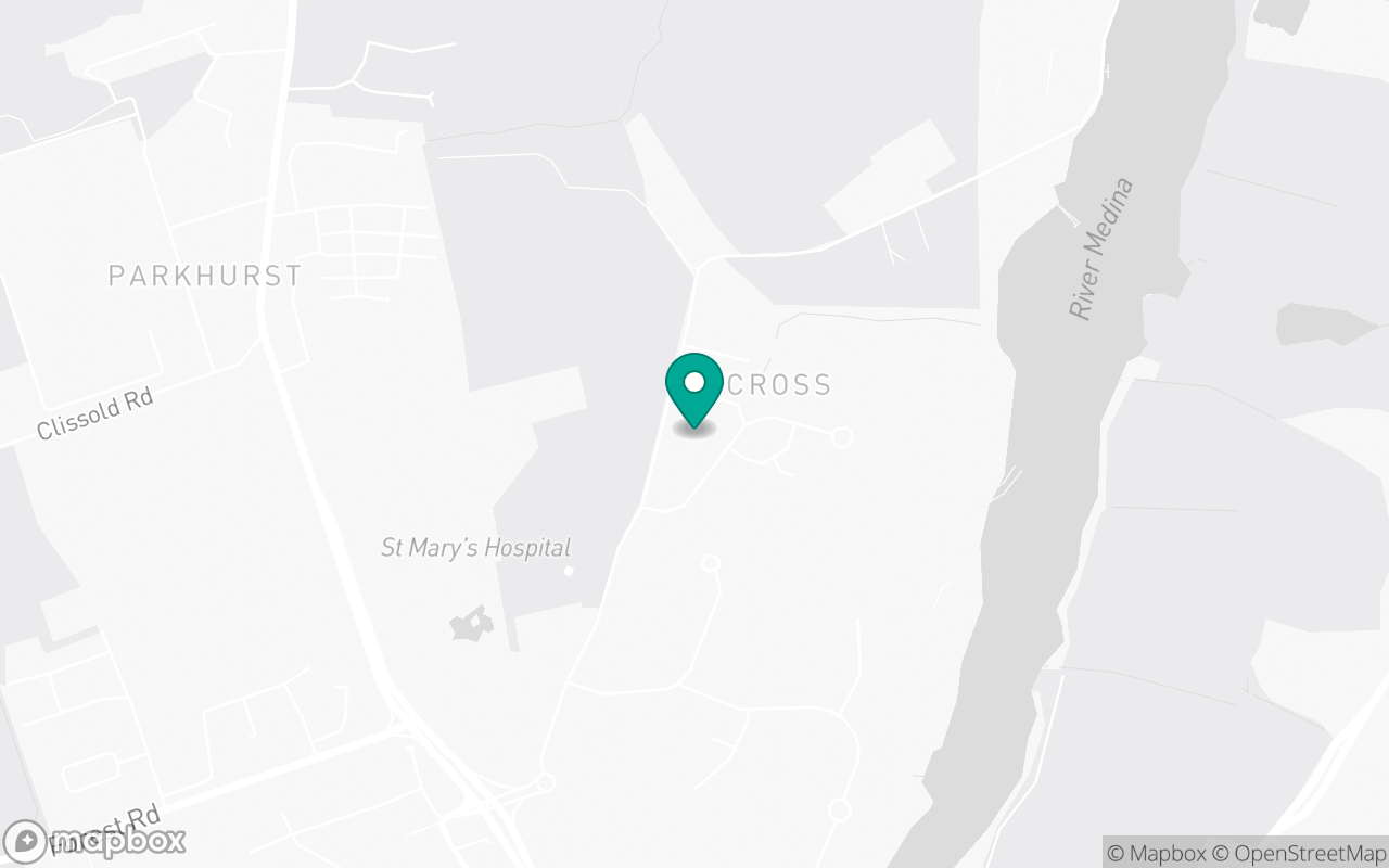 Map showing the location of Newport (Isle of Wight) test centre