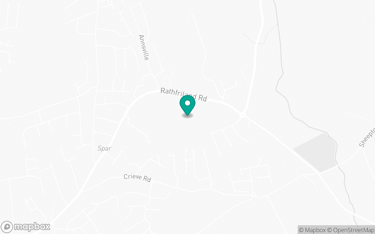 Map showing the location of Newry test centre