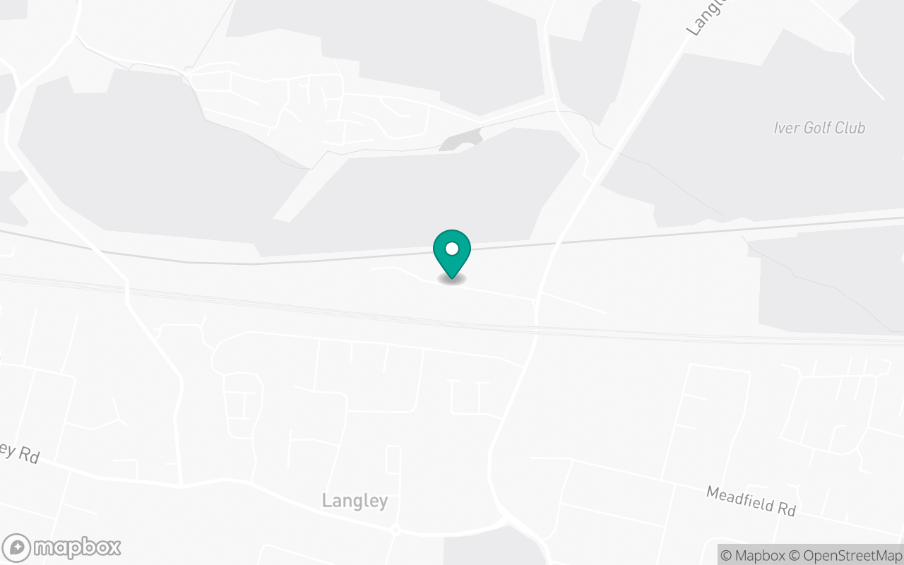 Map showing the location of Slough test centre