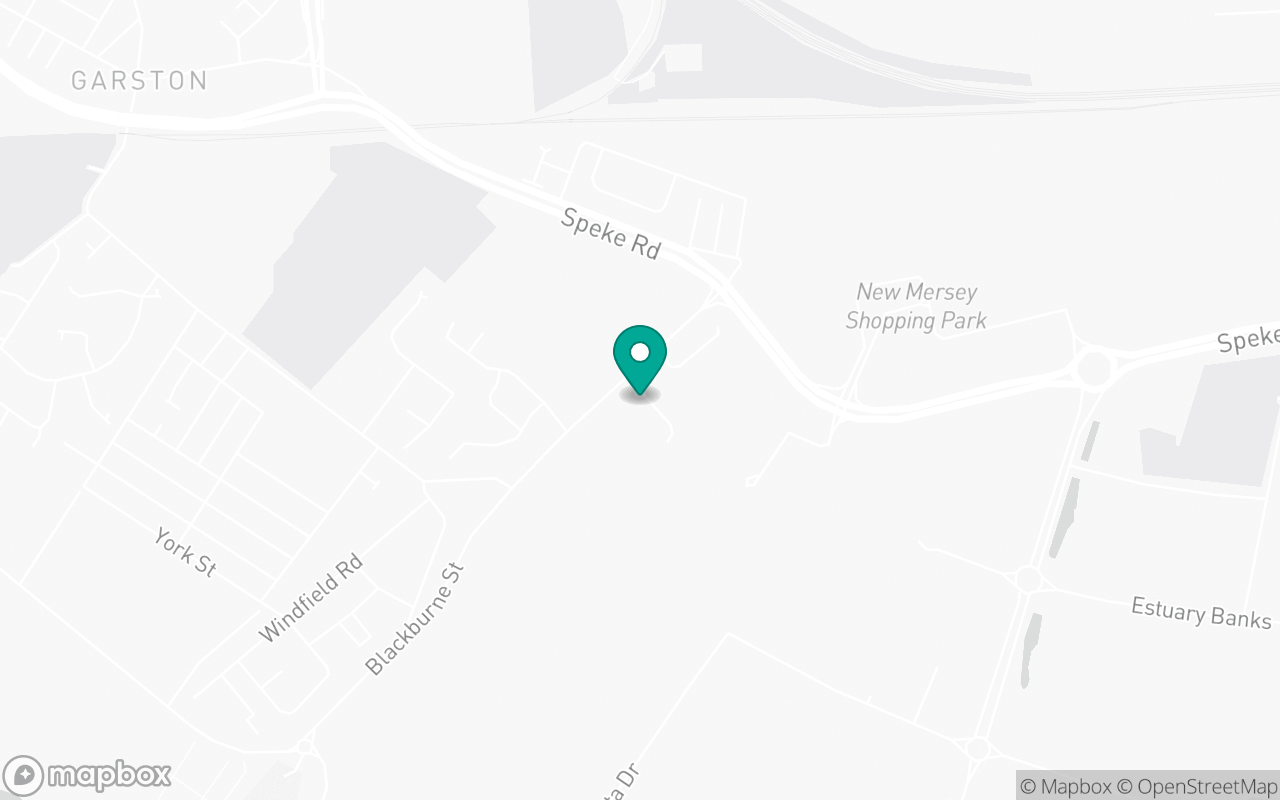 Map showing the location of Speke (Liverpool) test centre