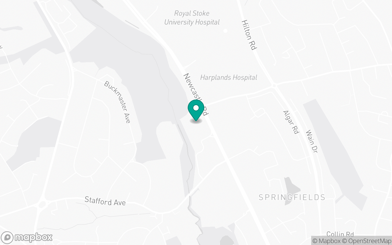 Map showing the location of Stoke-on-Trent (Newcastle-under-Lyme)