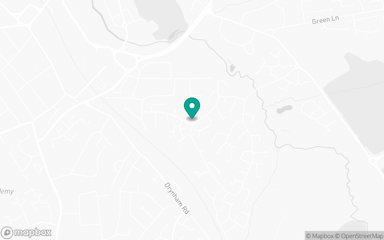 Map showing the location of Trowbridge test centre
