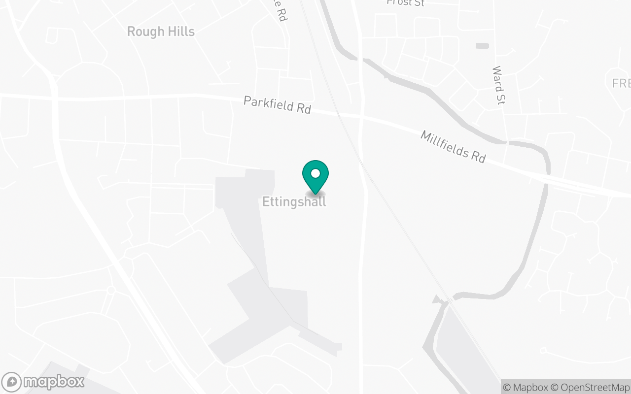 Map showing the location of Wolverhampton test centre