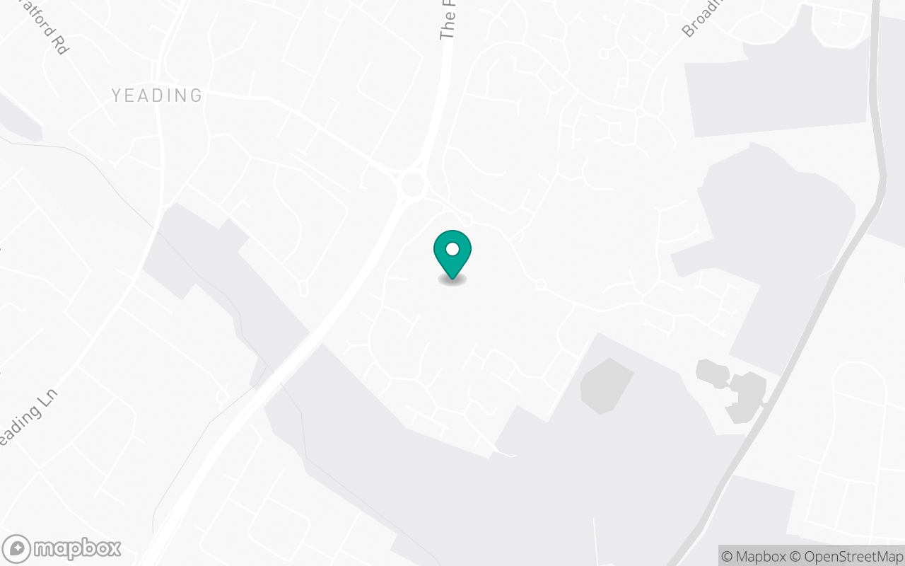 Map showing the location of Yeading test centre